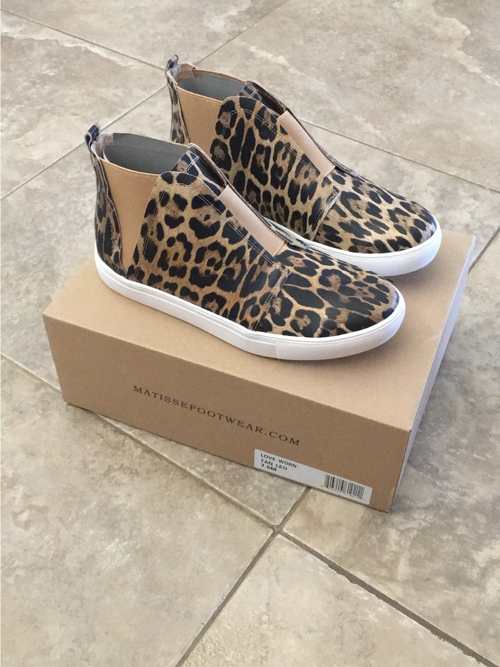 BRAND NEW Coconuts by Matisse Cheetah High Tops.